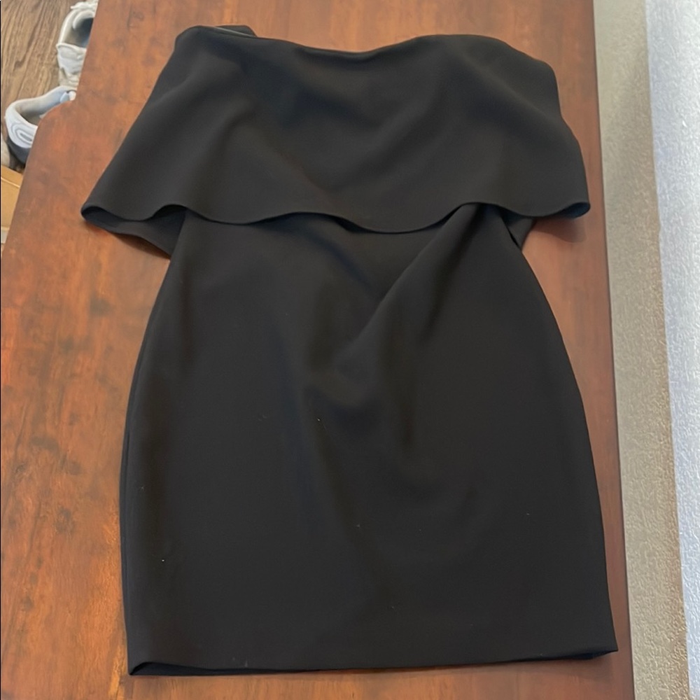 Elegant Black Off-Shoulder Dress